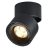 Budbuddy 12W Lámpara de Techo LED Con 1 Focos Orientables Focos Para Techo Moderno Plafón con Focos Regulable Superficie Luz de Techo Negro Para Interior Pasillo Salón Tiendas etc,3000K
